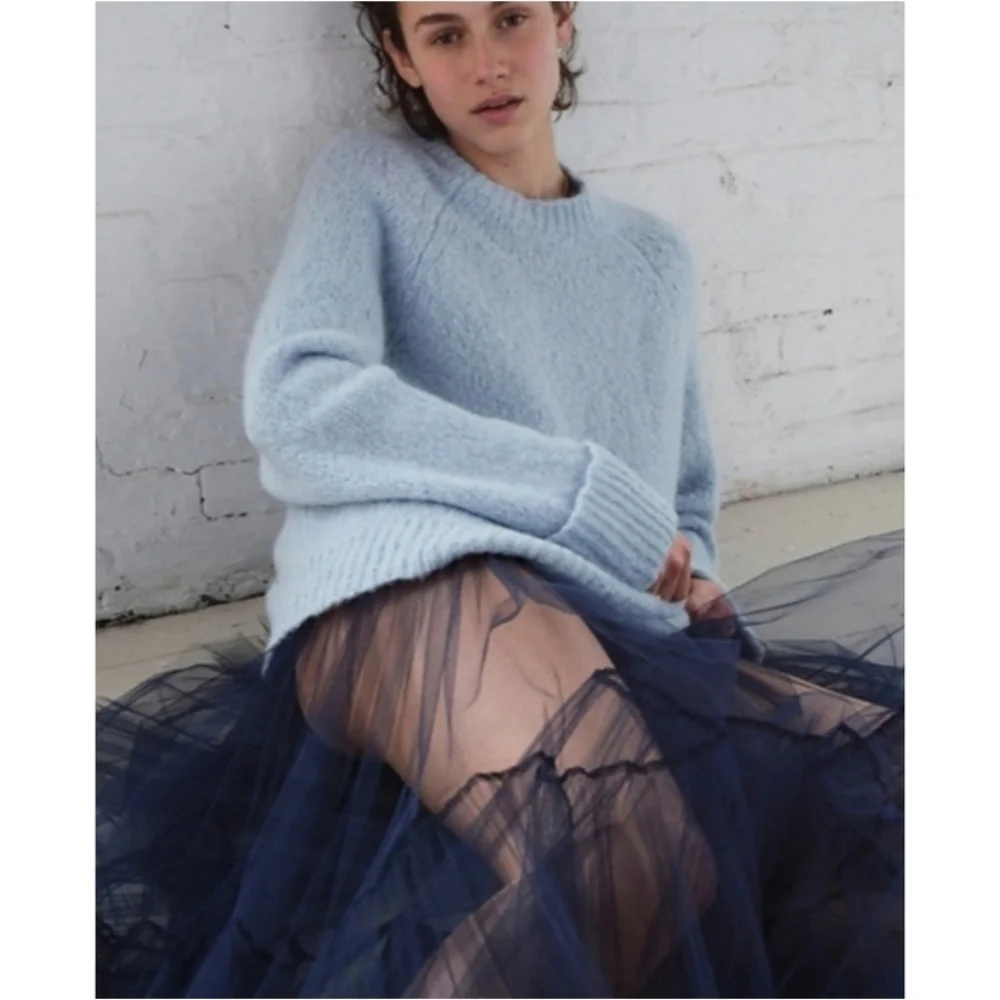 J.Crew Collection Tiered Tulle Maxi Skirt